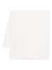 Pashmina grande in lurex jacquard bianca