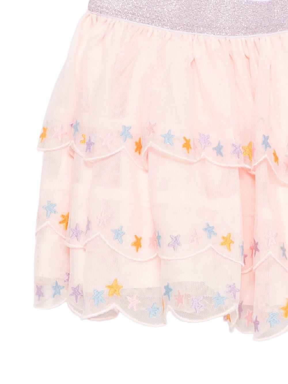 Gonna in tulle con stelle a balze TY7A31Z1119 503 STELLA MCCARTNEY KIDS 