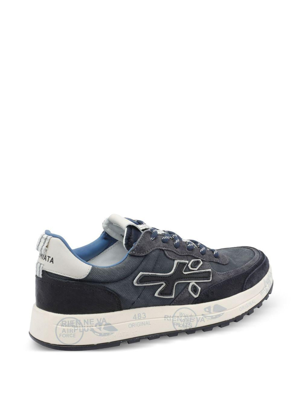 Sneakers in pelle scamosciata con chiusura a lacci NOUS 7726 PREMIATA 