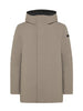 Giubbino Color Detachable Mdm tortora