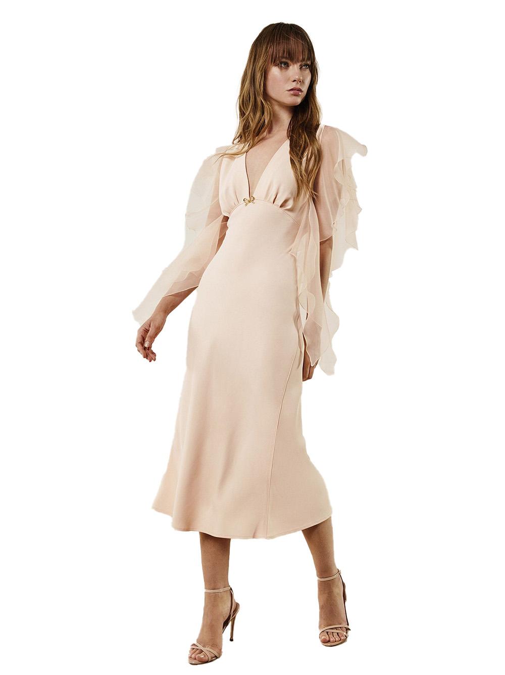 Abito Nathalia rosa  x Elisabetta Franchi PE225DN1N13C47 613 PRONOVIAS PARTY EDIT 