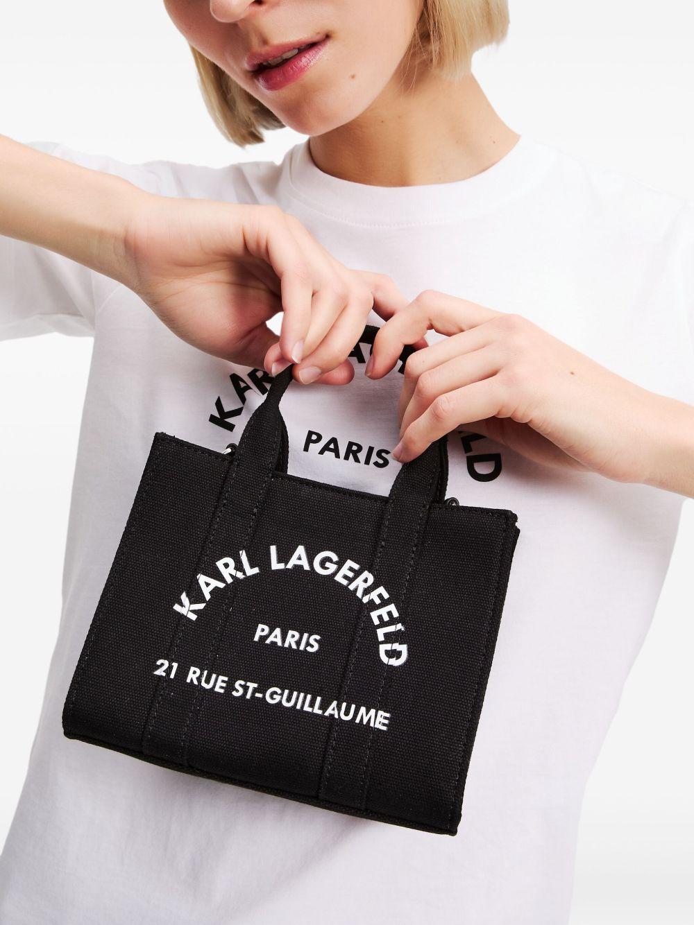 Borsa tote con tracolla A3W50118NN 999 KARL LAGERFELD 
