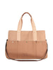 Borsa Fasciatoio con Dettagli Color Oro e Logo