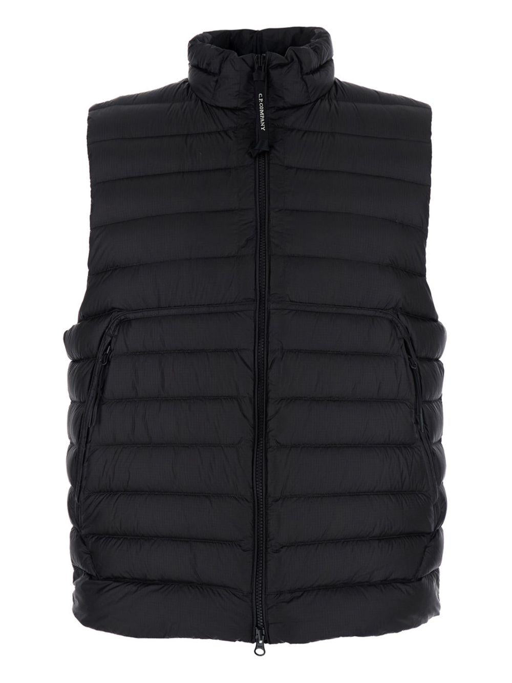 Gilet Trapuntato con Zip e Collo Alto RCCMVE703A110416A 999 CP COMPANY 