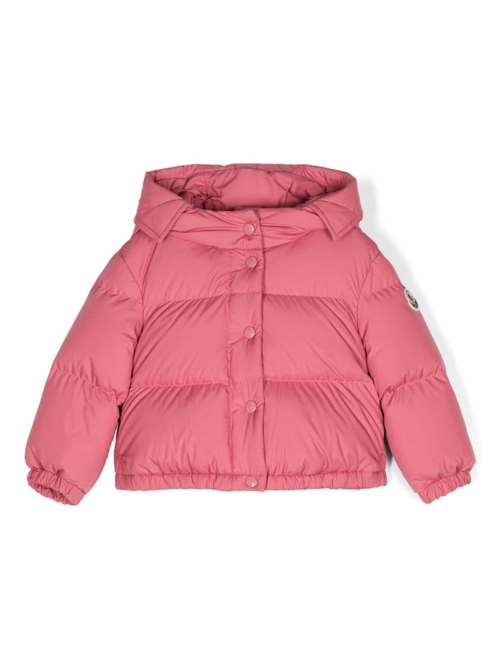 Giubbino Laurie rosa neonata 9511A0005054A81 52L MONCLER KIDS 