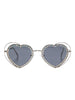 Occhiali cuore con strass