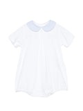 Tutina in cotone colletto peter pan