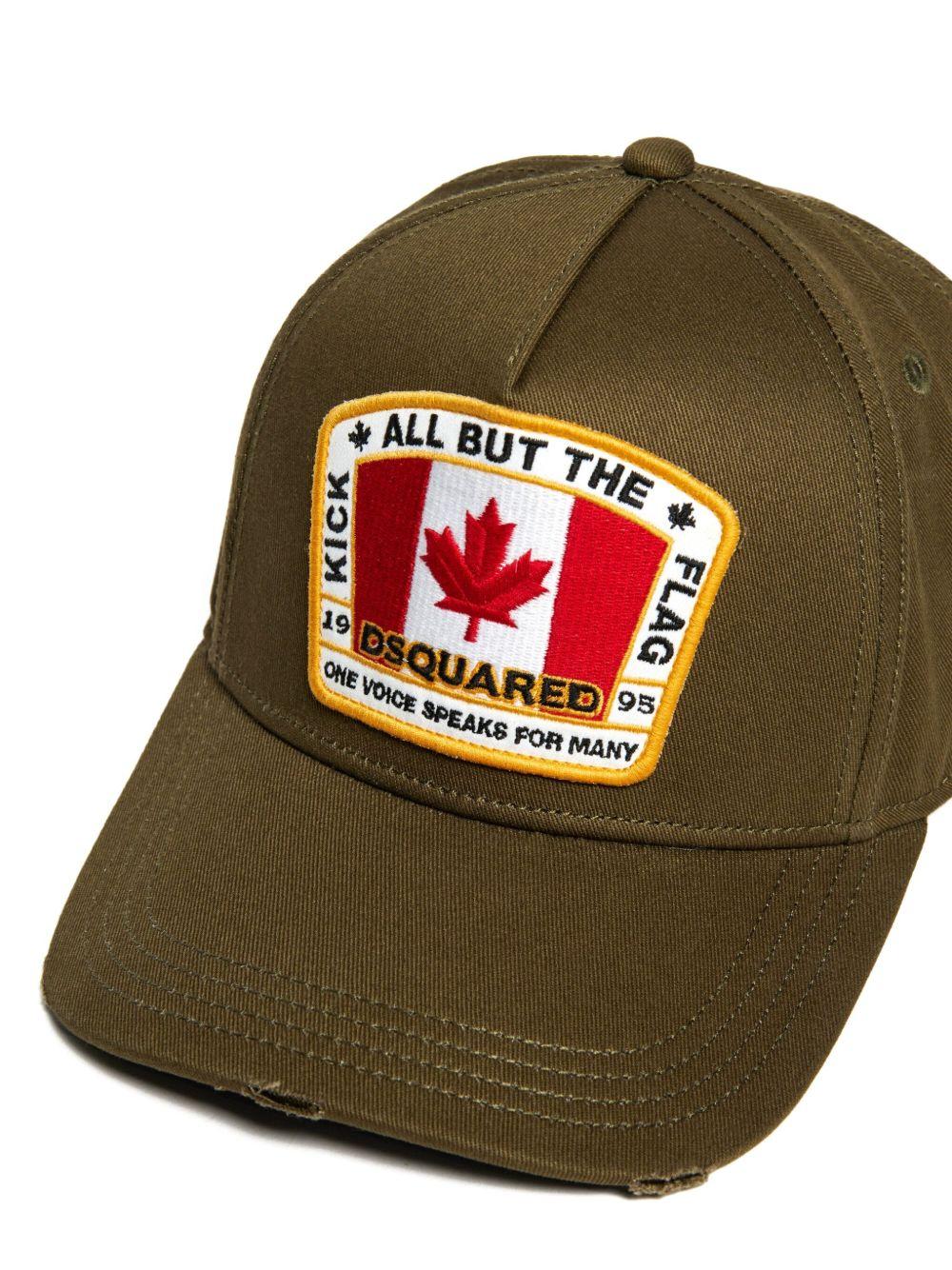 Cappello Canadian Flag DQ3117D00YT DQ518 DSQUARED KIDS 