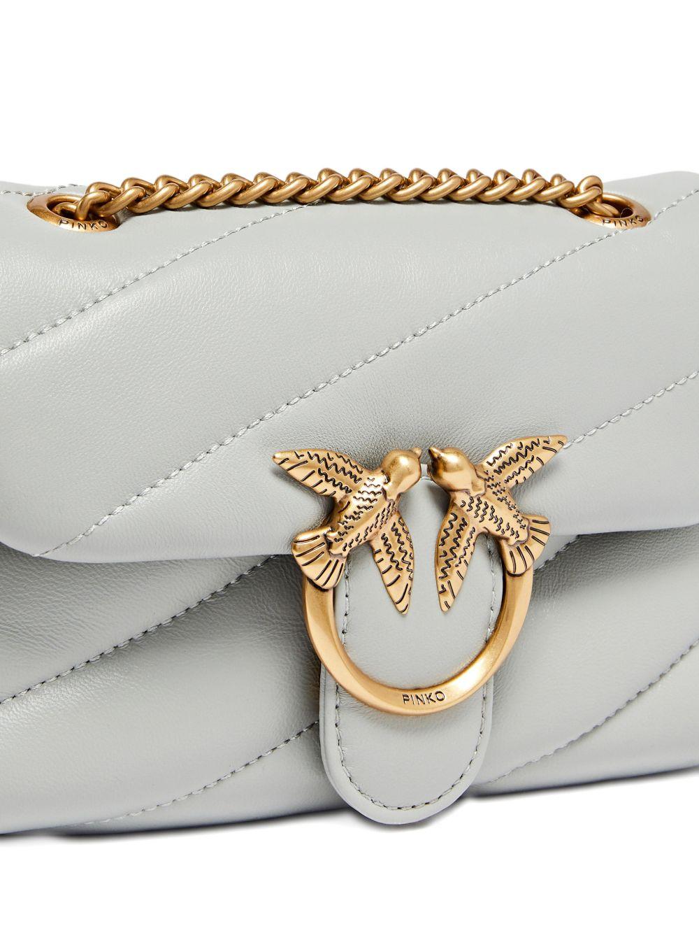 Borsa a spalla trapuntata con catena dorata 100040A0F2 K32Q PINKO 