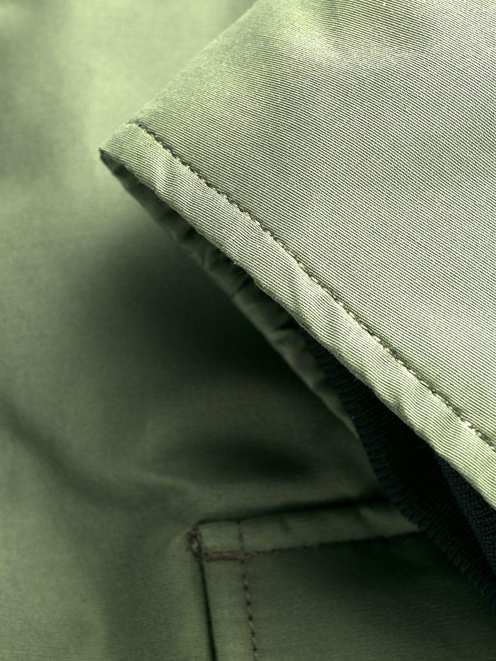 Parka verde cappuccio con pelliccia WOCPS2880UT108 GST WOOLRICH 