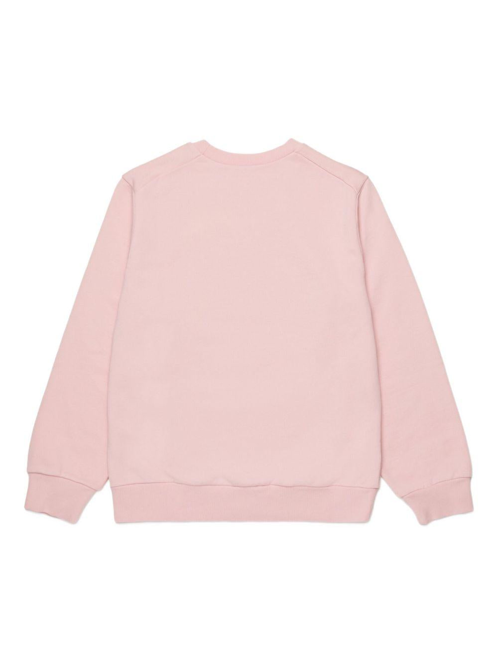 Felpa in cotone con fiore applicato M01814M00V1 0M351 MARNI KIDS 