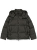 Giubbino verde militare logo all-over