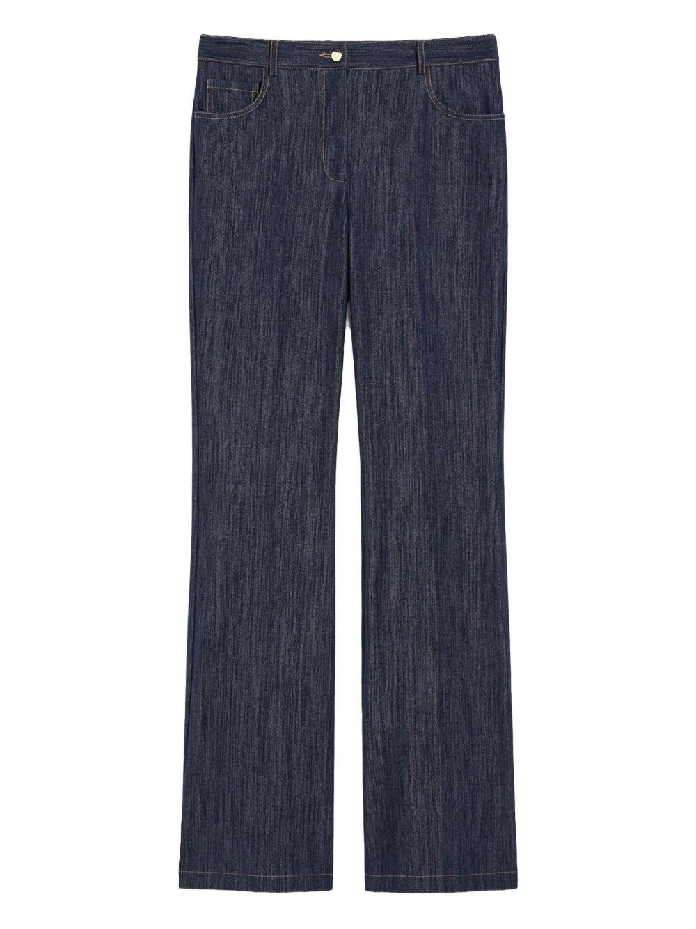 Pantalone dritto Eliseo blu ELISEO 002 PENNY BLACK 