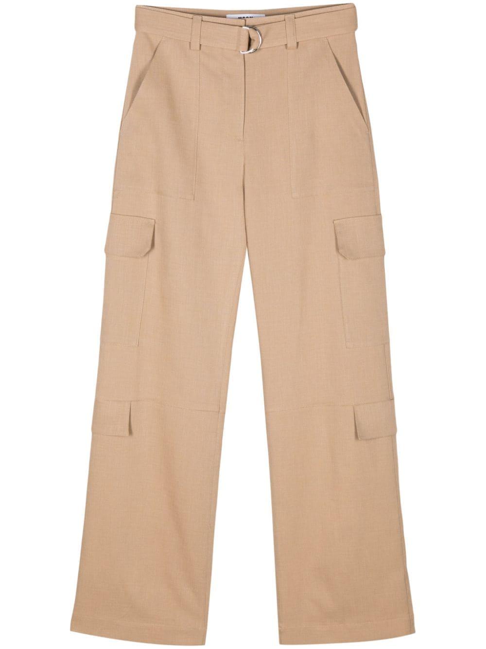 Pantalone beige cargo 3641MDP09247010 23 MSGM 