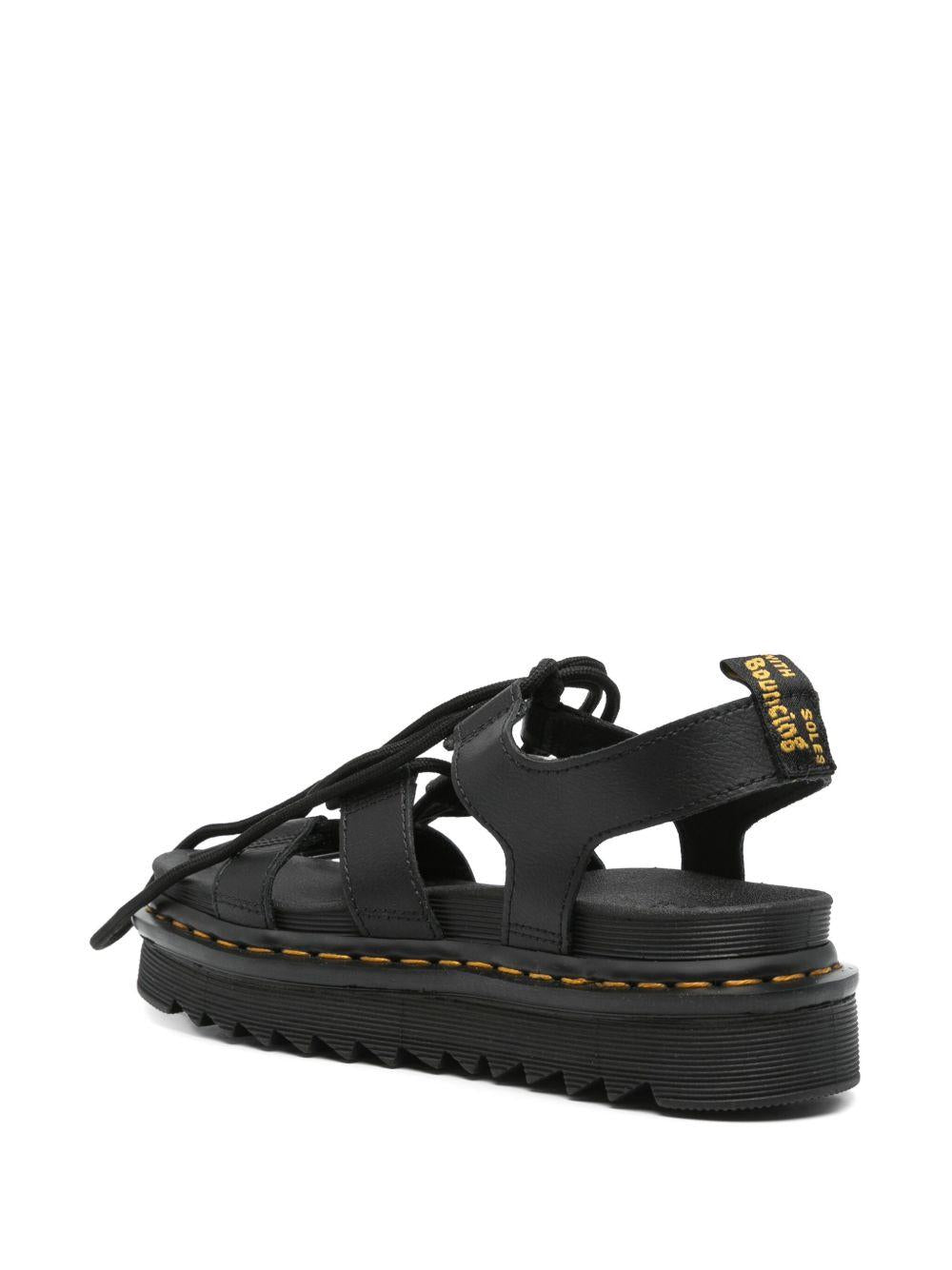 Sandalo Nartilla nero con lacci gladiatore 31617 001 DR.MARTENS 