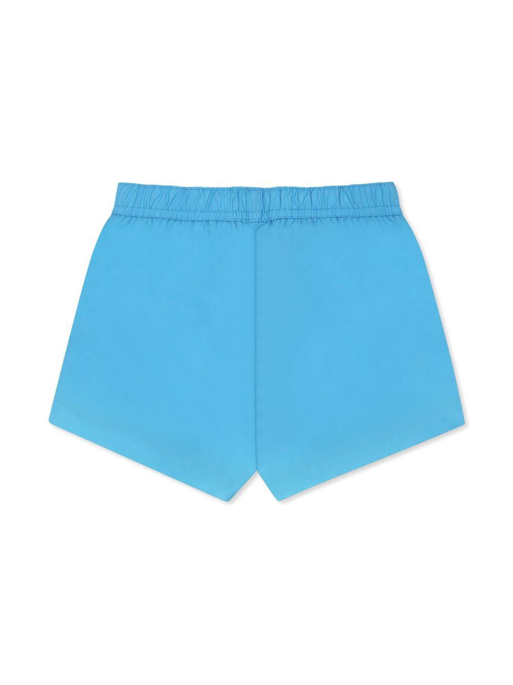 Costume celeste boxer teddy wave neonato