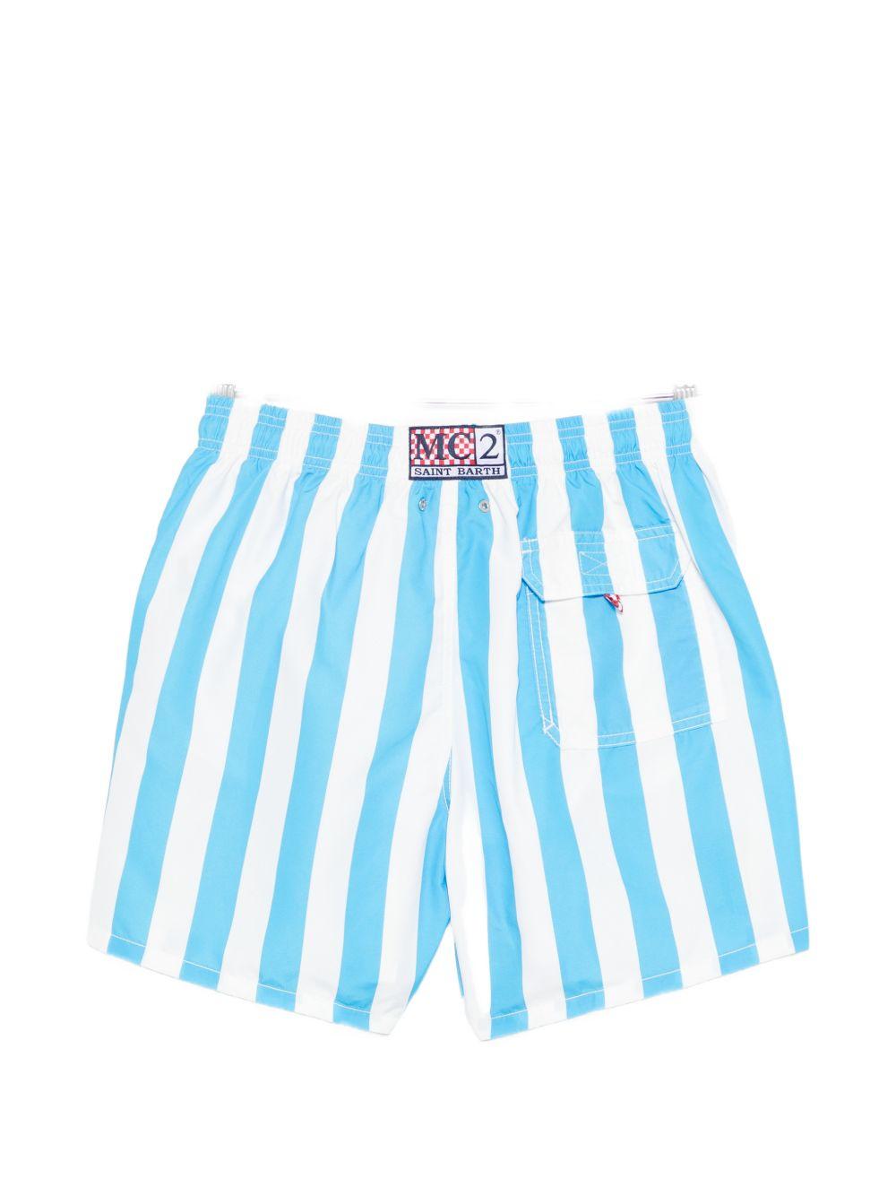 Boxer mare a righe con coulisse GUS0001 07458L MC2 SAINT BARTH 