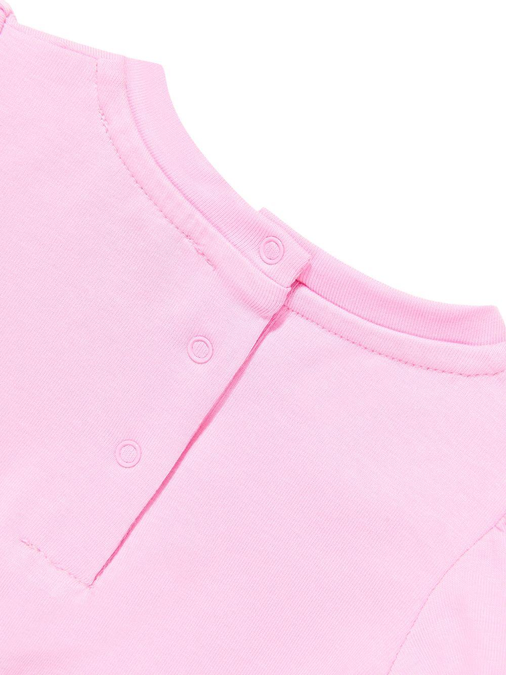T-shirt con orsetto a maniche corte MLM02BLBA00 51473 MOSCHINO KIDS 