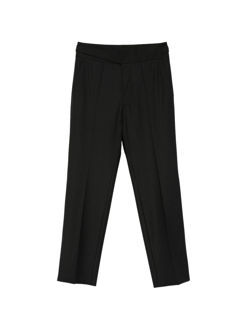 Pantaloni sartoriali in lana a gamba dritta 5P0557A1WK K102 PATRIZIA PEPE 