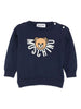 Maglione Blu Navy con Logo Orsetto