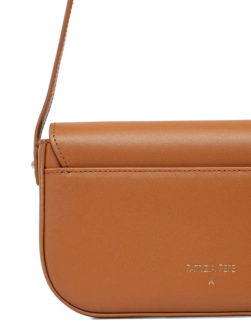 Borsa maxi Fly a spalla cuoio