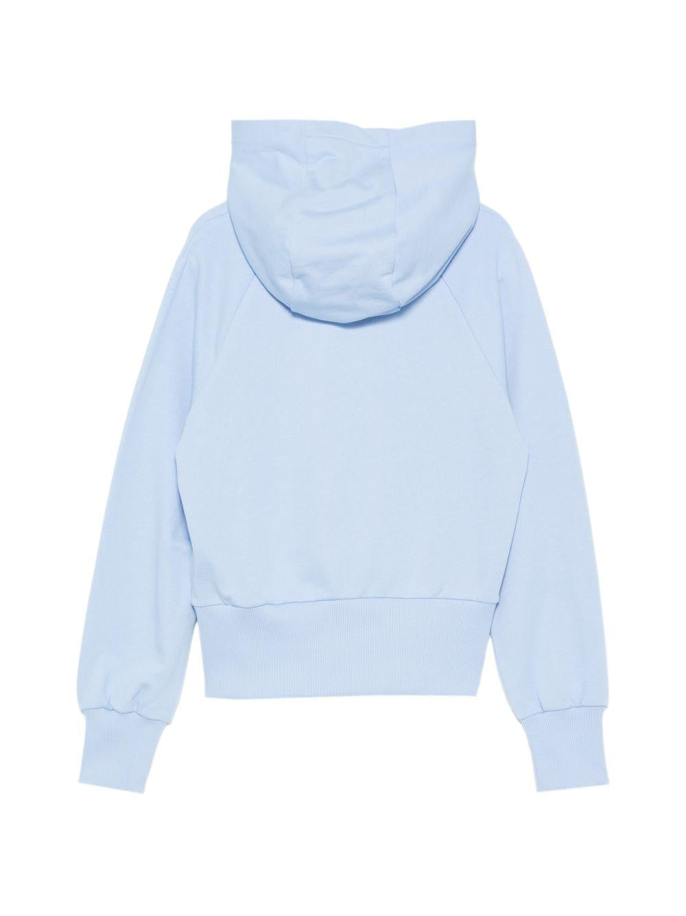 Felpa con cappuccio in cotone BY4A40Z3183 652OR BALMAIN KIDS 