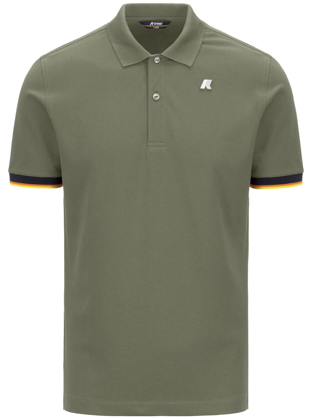 Polo vincent verde K1125BW V15 K-WAY 