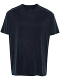 T-shirt blu oversize