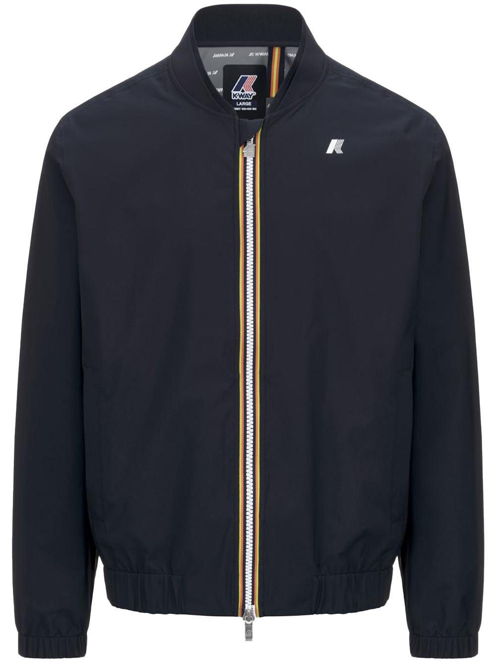 Giubbino aurene stretch dot blu