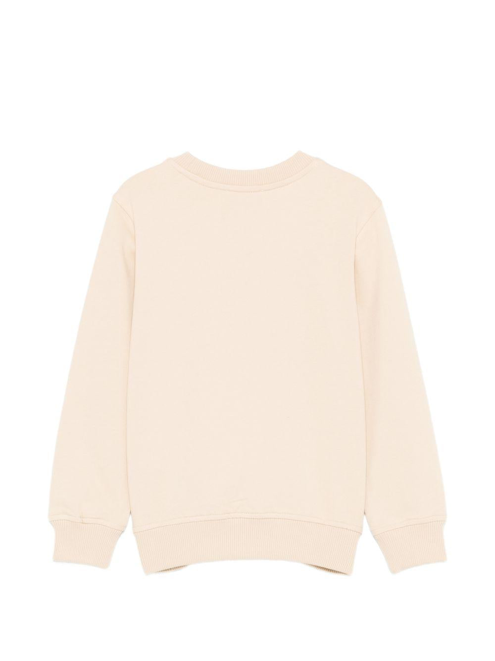 Felpa girocollo con orsetto HUF09ULCA19 20829 MOSCHINO KIDS 