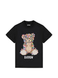 T-shirt con orsetto decorativo