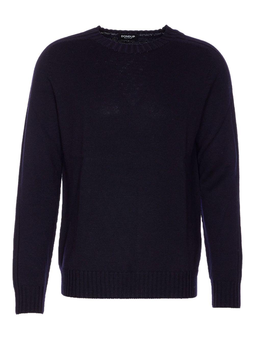 Maglione a Girocollo conTrama a Coste UT264M00856U002DUW25 890 DONDUP 