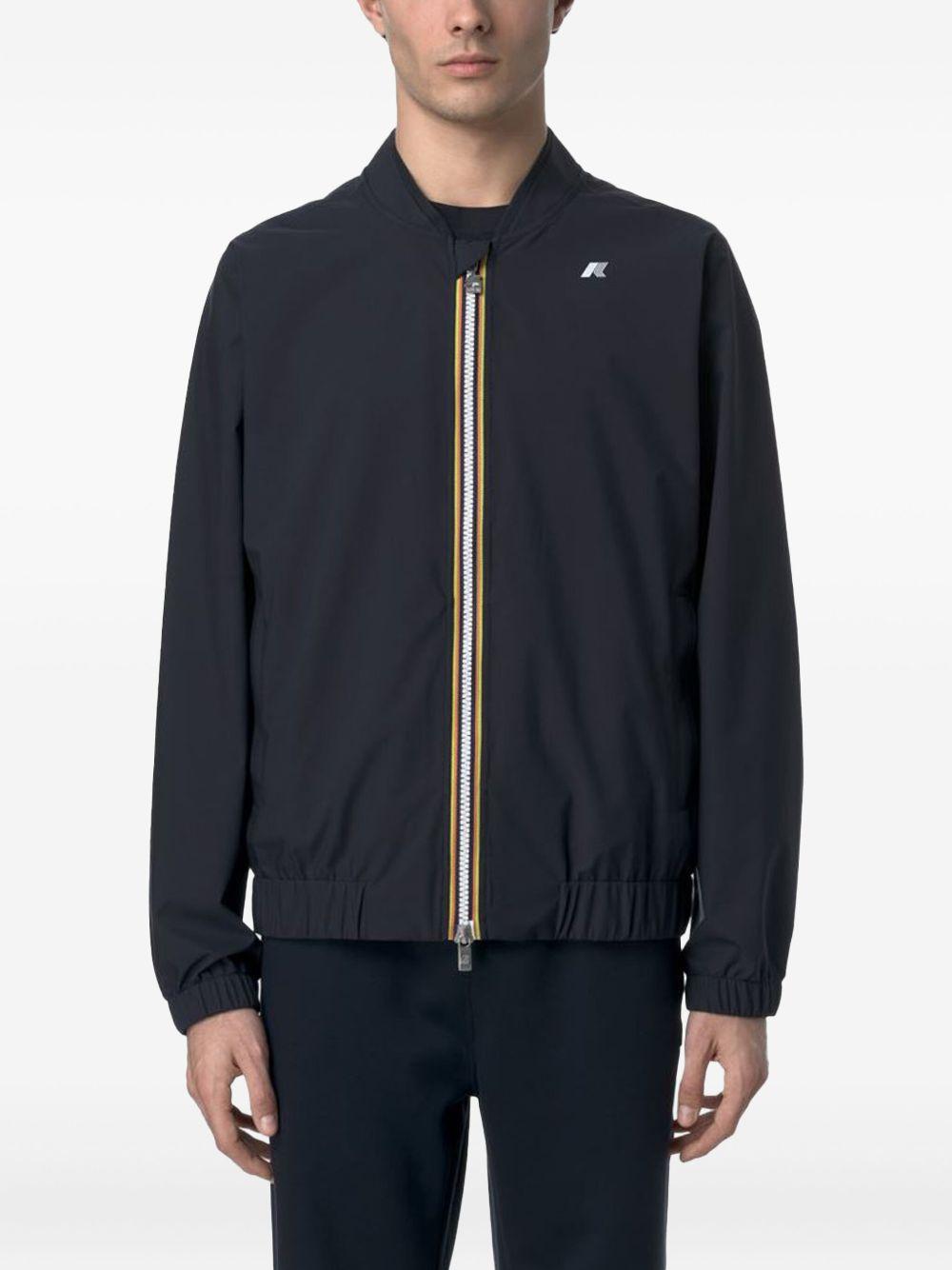 Giubbino aurene stretch dot blu