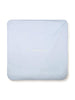 Coperta celeste logo ricamo