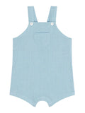 Salopette celeste neonato