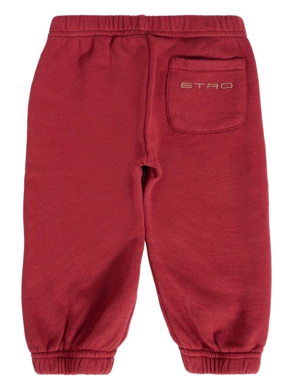 Pantaloni Sportivi con Logo Ricamato GX6560Z3333 416 ETRO KIDS 