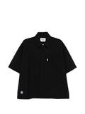 Camicia a maniche corte in viscosa