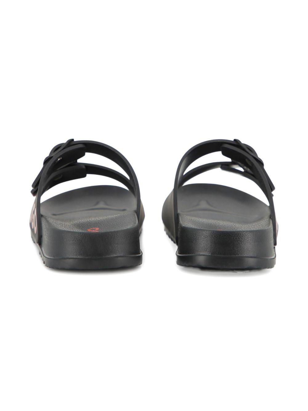 Sandali a fasce con fibbie G01193 09B HUGO KIDS 