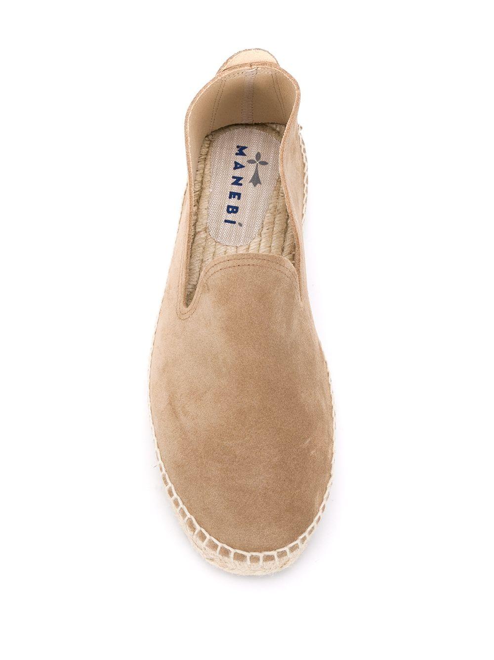 Suede Espadrilles Hamptons washed beige M28C0 WASHED BEIGE MANEBI 