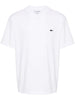 T-shirt bianca mini logo ricamo