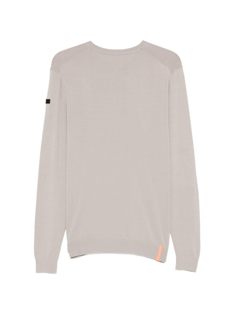 Maglia girocollo con dettaglio nero 26104 85 RRD 