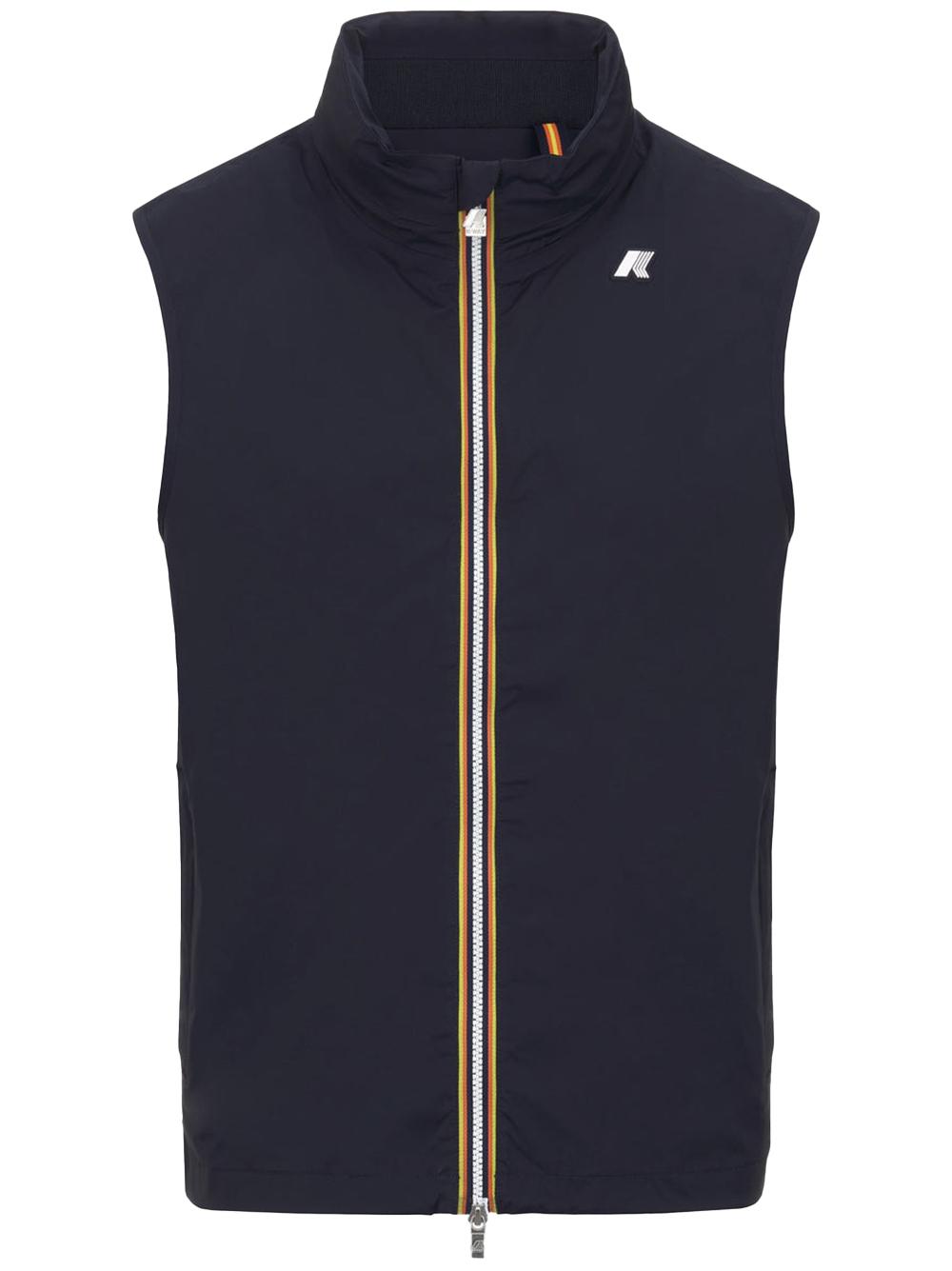 Gilet valen stretch nylon jersey blu
