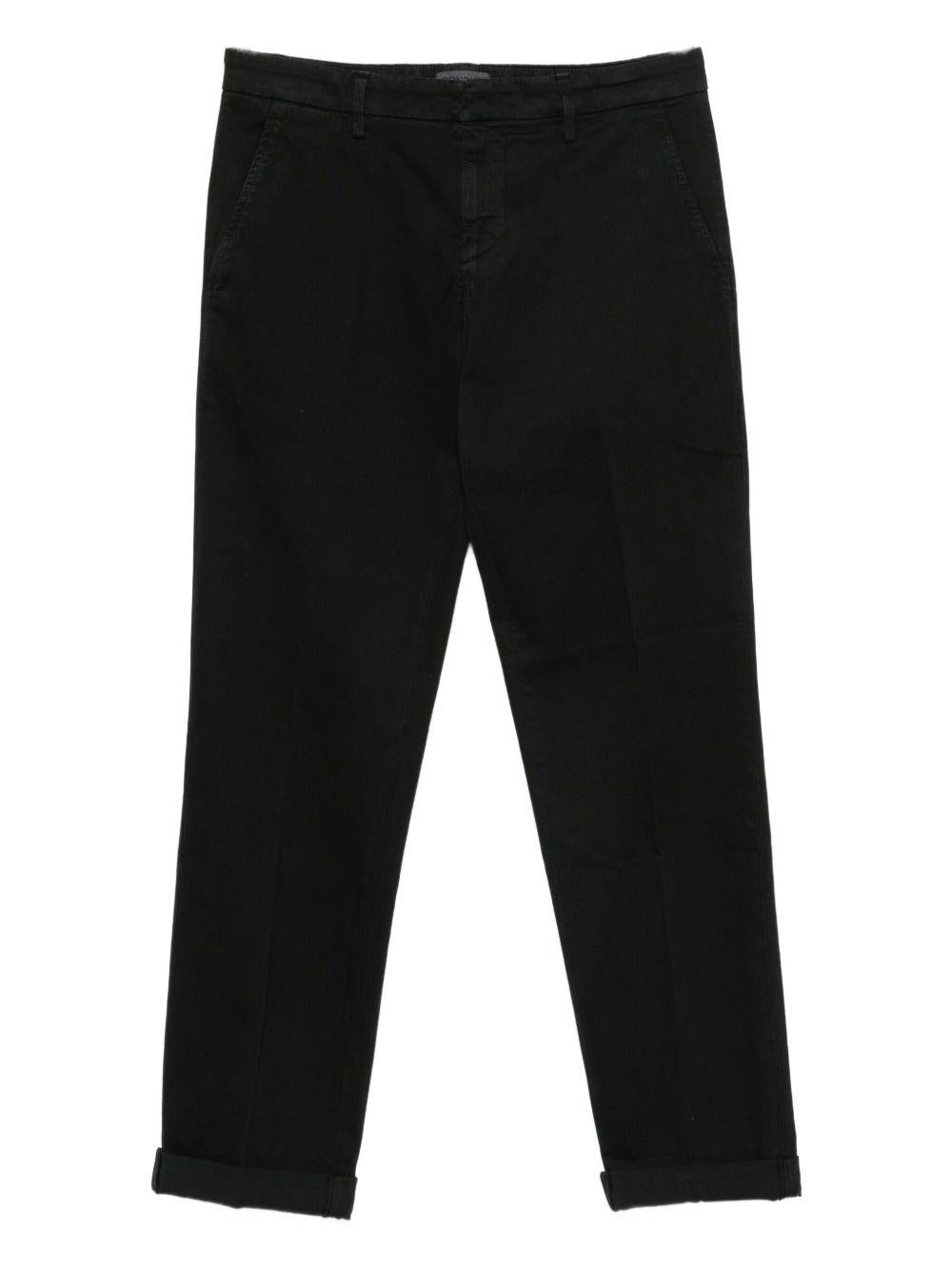 DONDUP Pantaloni blu navy con cintura Made in Italy UP688GSE043UPTDDUW25 999 DONDUP 