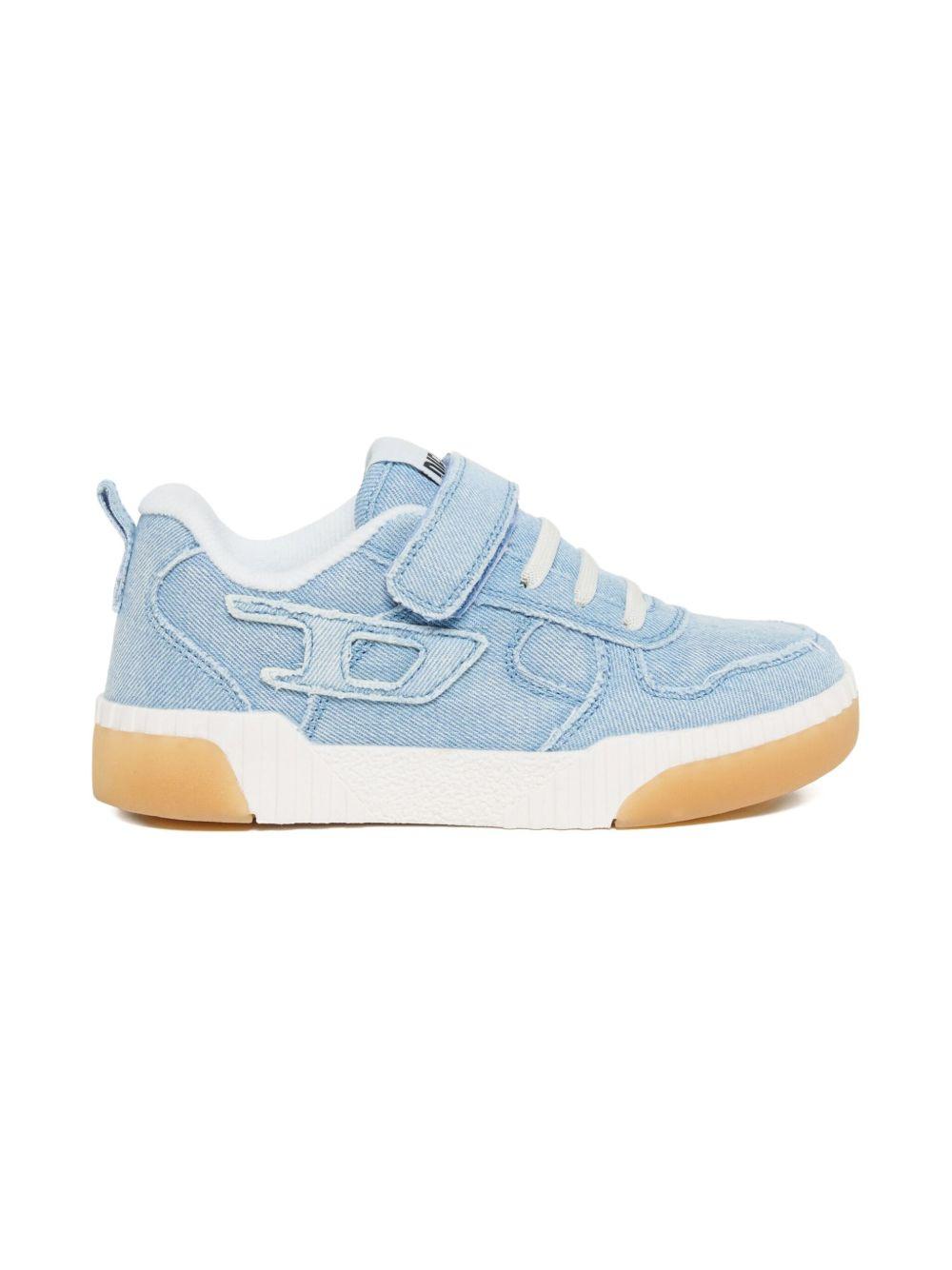 Sneakers denim logo Oval-D