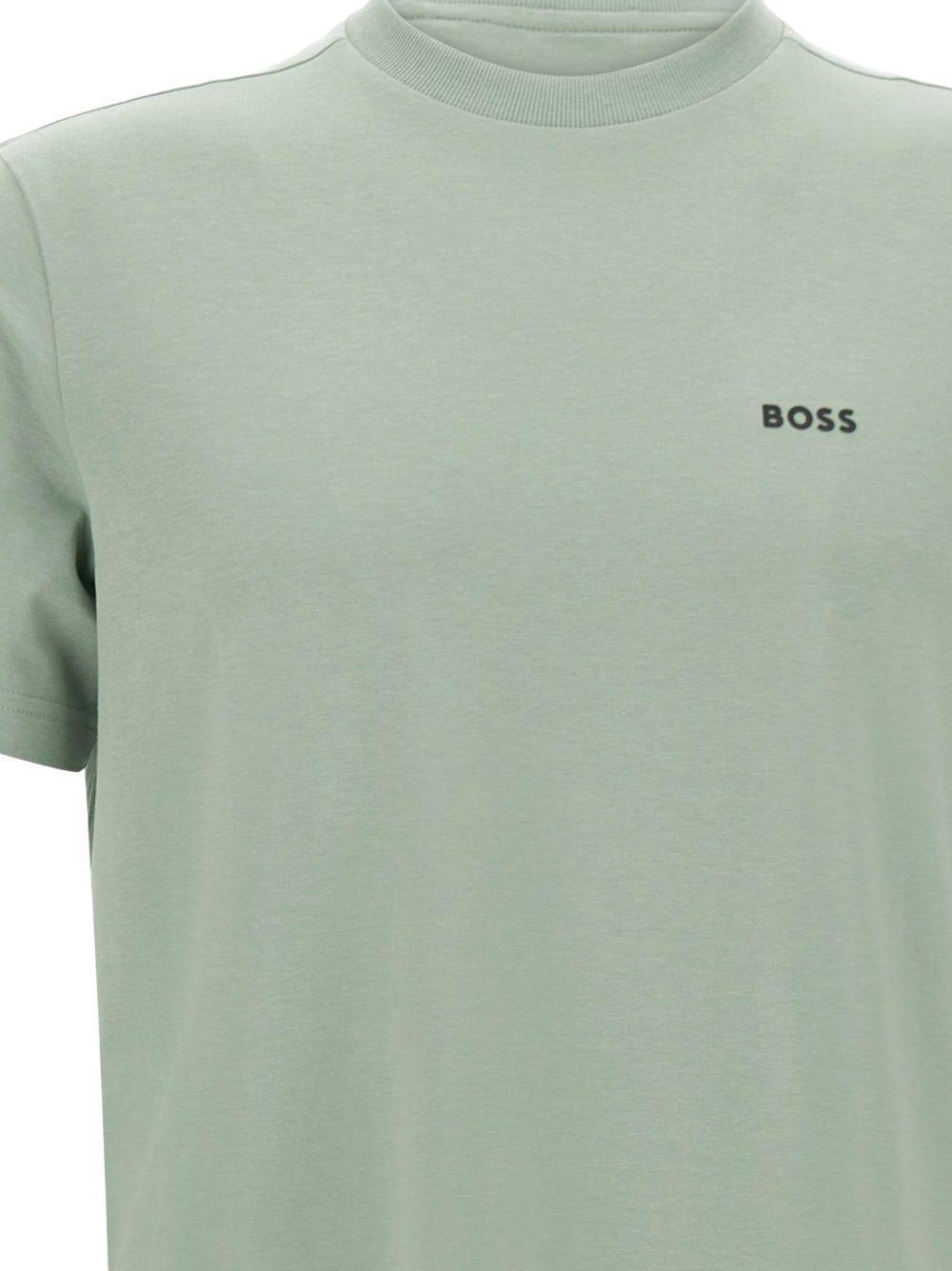 T-shirt in cotone girocollo 50506373 359 BOSS 