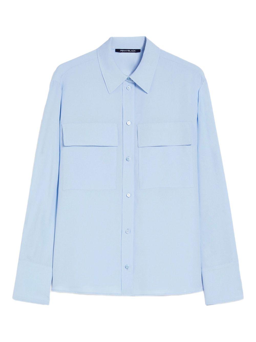 camicia indugi azzurra