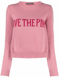 1176 Maglia Rosa G/c Scrt Fucsia Lana
