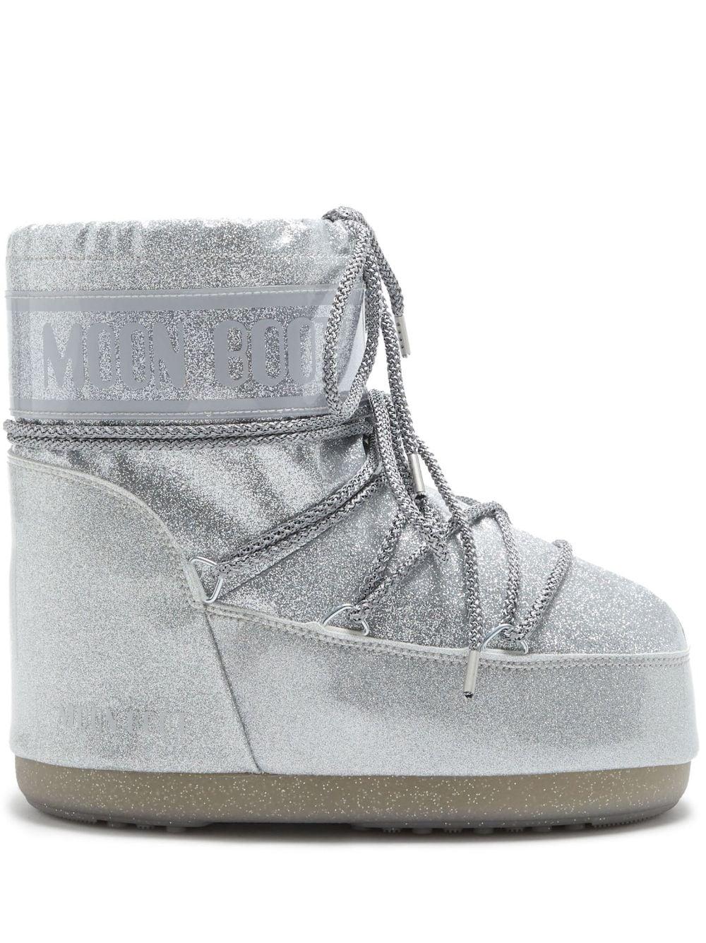 ICON LOW GLITTER ARGENTO