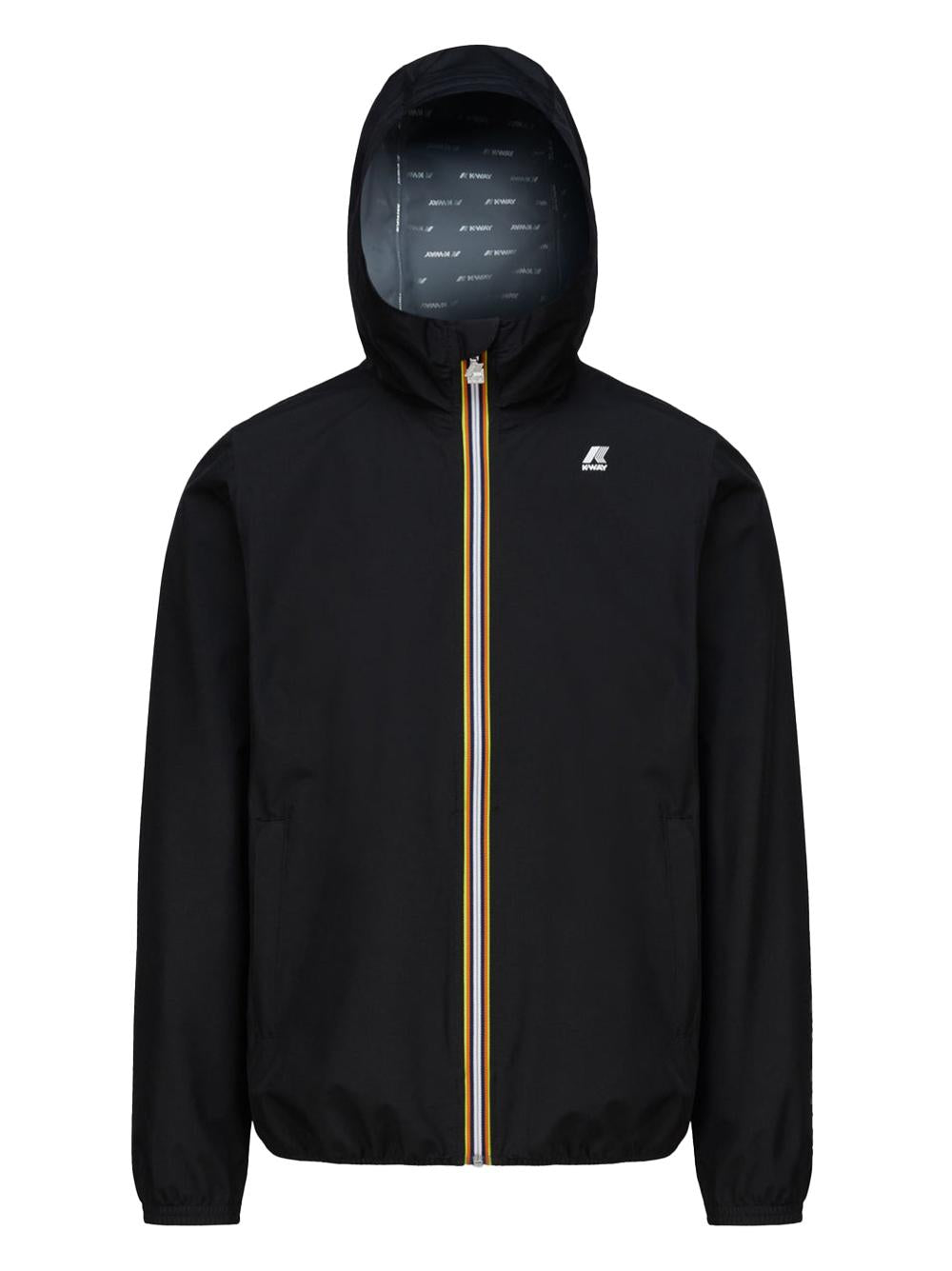Giubbino jack stretch dot nero