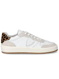 Sneaker Nice bianca/animalier donna